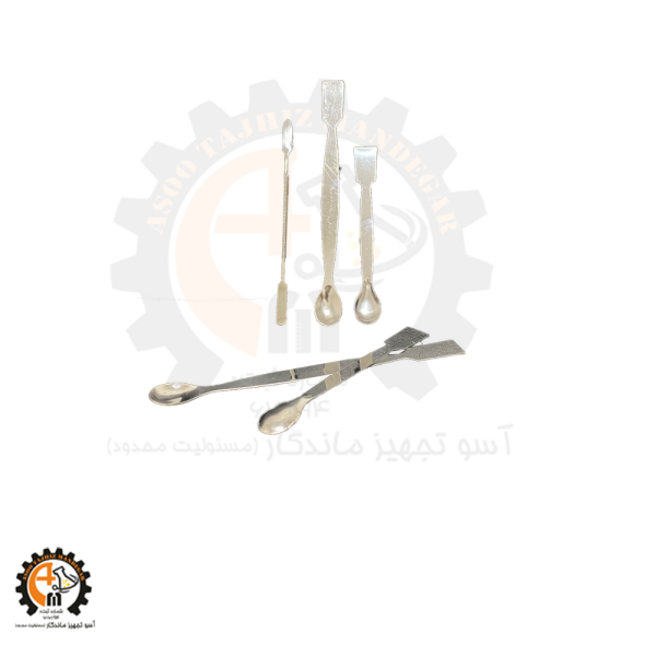 اسپاتول استيل قاشقي و دوسر تخت در سايزهاي مختلف