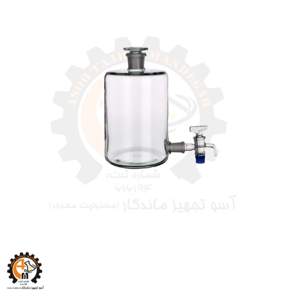 باریل شیردار شیشه ای 10 لیتری زیماکس