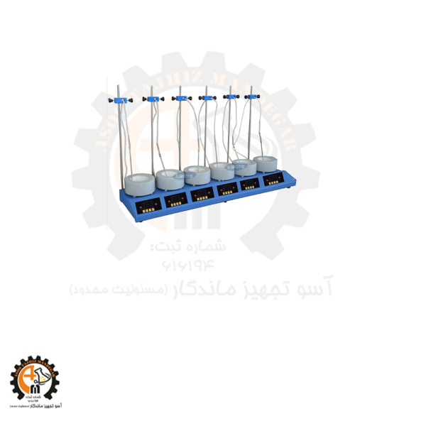 هیتر منتل 6 خانه دیجیتال AIBOTE