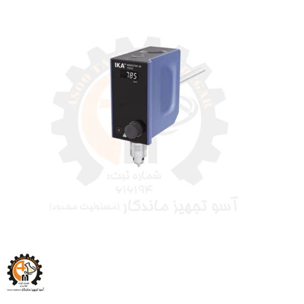 همزن مکانیکی IKA MiniStar Control 40: عملکرد برتر و دقت بالا در آزمایشگاه‌ها و صنایع مختلف