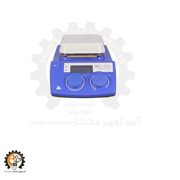 همزن مغناطیسی IKA C-MAG HS 4 Digital: دقت، کارایی و ایمنی در آزمایشگاه شما