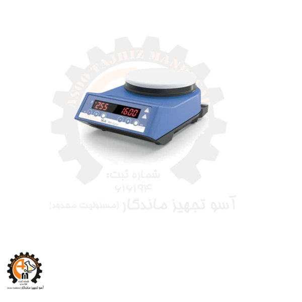 هات پلیت مگنت دیجیتال IKA RH Digital White | دقت بالا و کنترل حرفه‌ای دما در آزمایشگاه