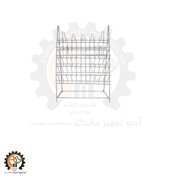 رک خشک کن ایستاده آزمایشگاهی Drying Rack