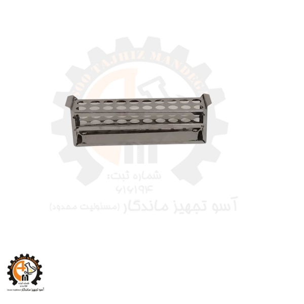 خرید و قیمت جا لوله آزمایش استیل 20 خانه