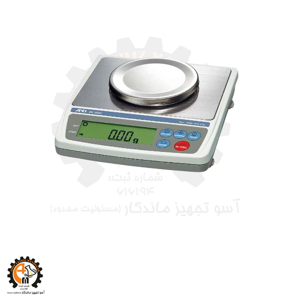 خرید و قیمت ترازوی دو رقم 300 گرم AND EK300I