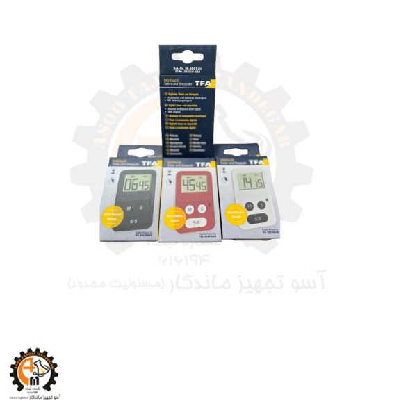 خرید و قیمت تايمر و كرنومتر ديجيتال برند TFA كد 38.2047